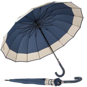 Elegancki duży parasol rządowy mocny xxl  rączka automatyczny
