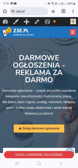 Darmowe ogloszenia - zse.pl