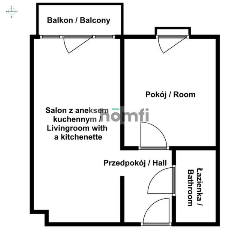 Stylowe 2-pok. mieszkanie z balkonem - Ujeścisko: zdjęcie 94029553