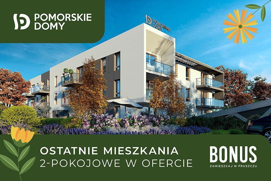 Mieszkanie 2-pokojowe z balkonem w Pruszczu Gdańskim: zdjęcie 94051804