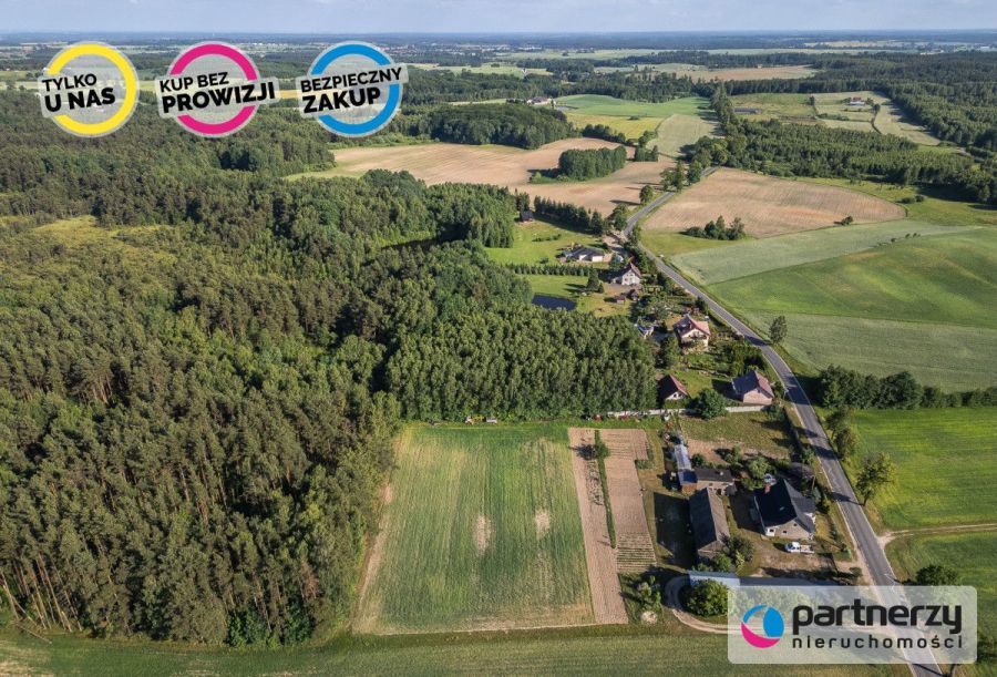 Działka 1277 m2 z warunkami zabudowy pod lasem!: zdjecie 94056742