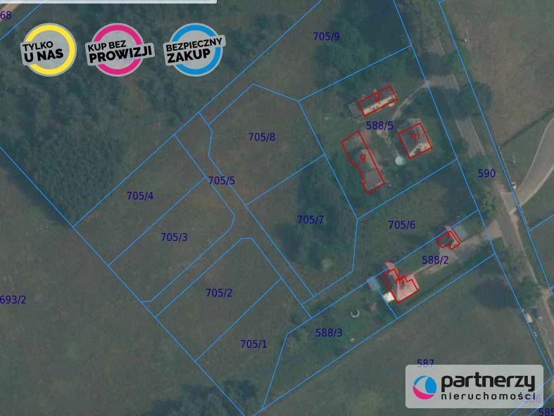 Działka 1277 m2 z warunkami zabudowy pod lasem!: zdjecie 94056744