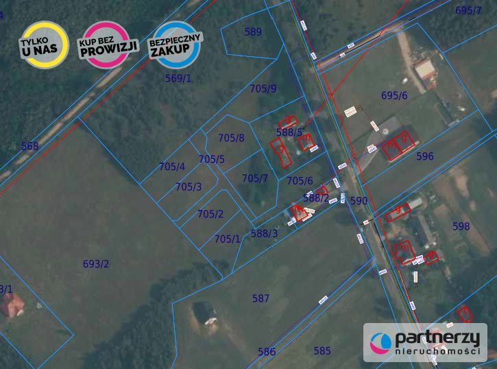 Działka 1277 m2 z warunkami zabudowy pod lasem!: zdjecie 94056745