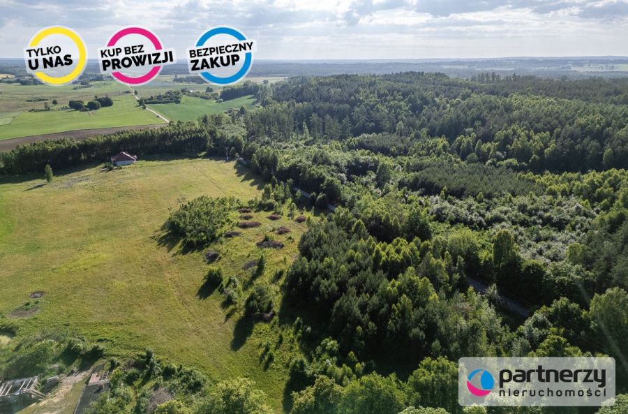 Działka 1277 m2 z warunkami zabudowy pod lasem!: zdjecie 94056738