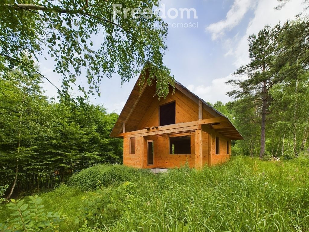 Dom Kaszuby, drewno bal świerkowy, Michalin: zdjęcie 94320143