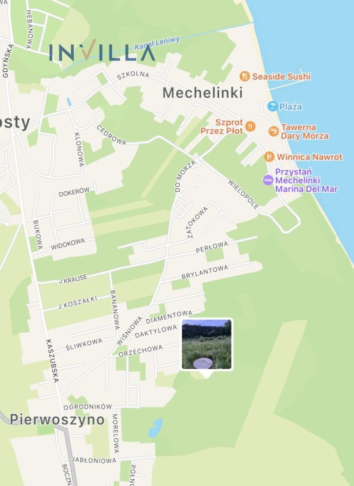 Dzialka nad morzem Mechelinki/Pierwoszyno k.Gdyni: zdjęcie 94073625