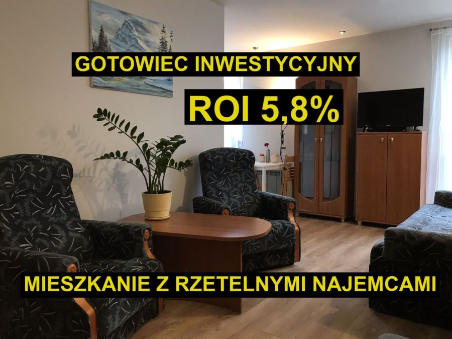 Mieszkanie w Gdyni - gotowiec inwestycyjny ROI 5,8%