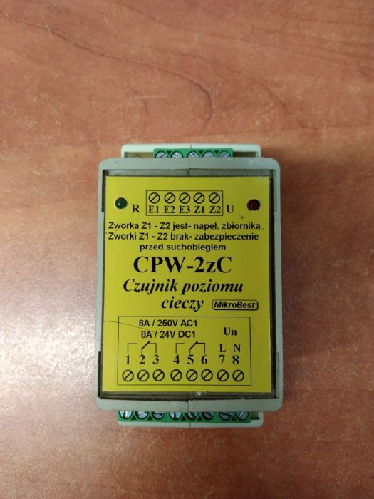 Czujnik poziomu cieczy CPW-2zC - Zabezpieczenie przed suchobiegiem