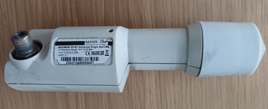 LNB XO-R1 Single Maximum konwerter do Satelity SAT-cienka szyjka: zdjecie 65752700