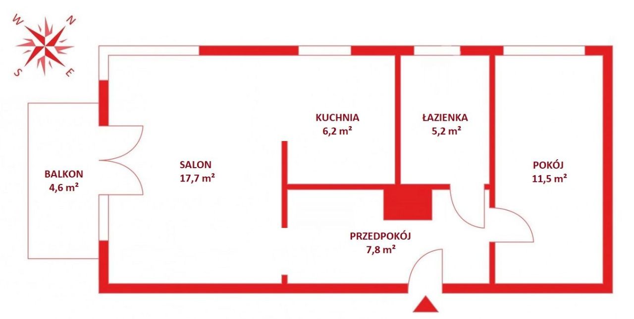 Dwupokojowe mieszkanie na Wołkowyskiej: zdjęcie 94410243