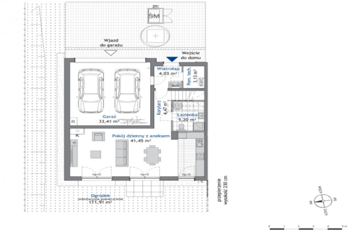 Modernistyczny dom szeregowy - odbiór w 2025: zdjęcie 94434075