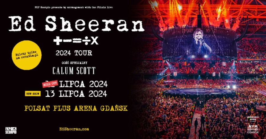 Ed Sheeran bilet na 13 lipca trybuna
