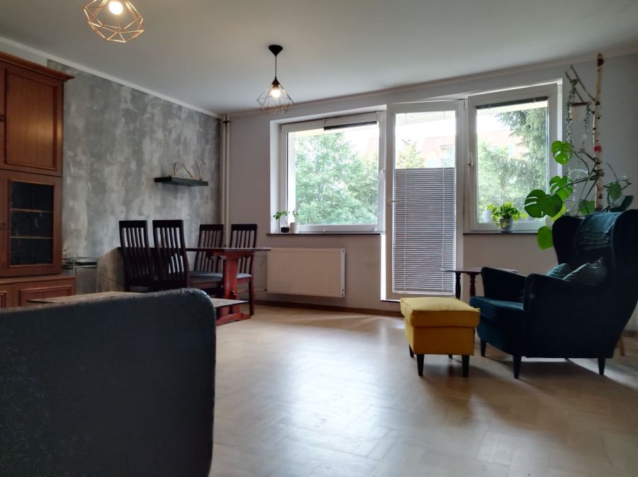 Wynajmę mieszkanie, trzy sypialnie 64m2 Gdańsk