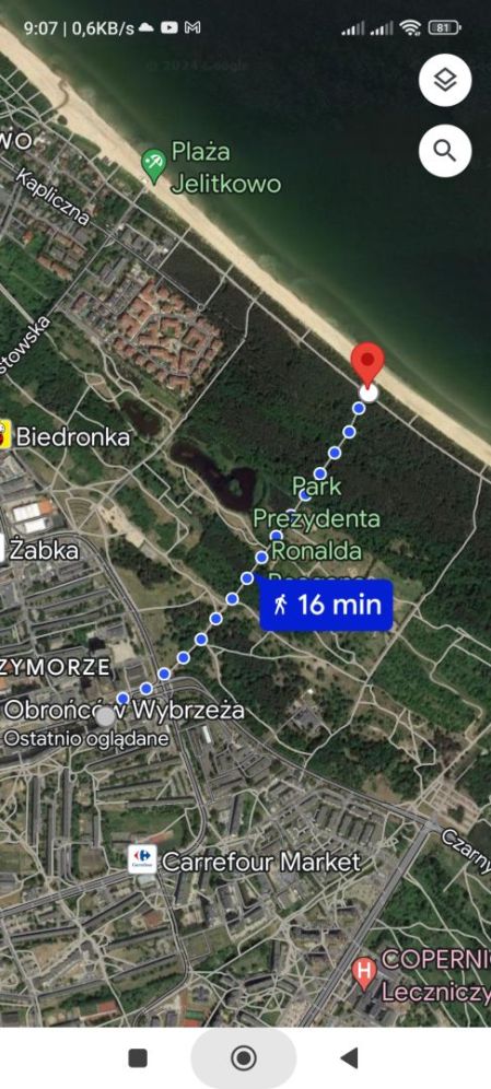 #1 km plaża#100m park Reagana#Okazja#Bezpośrednio.: zdjęcie 94487927