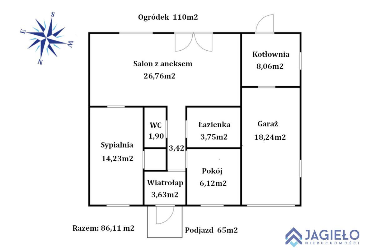 Mieszkanie + ogród + garaż!: zdjęcie 94533788