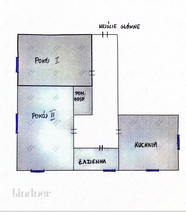 2 pok. 60m2 świetna lokalizacja 3min SKM!: zdjęcie 94541741