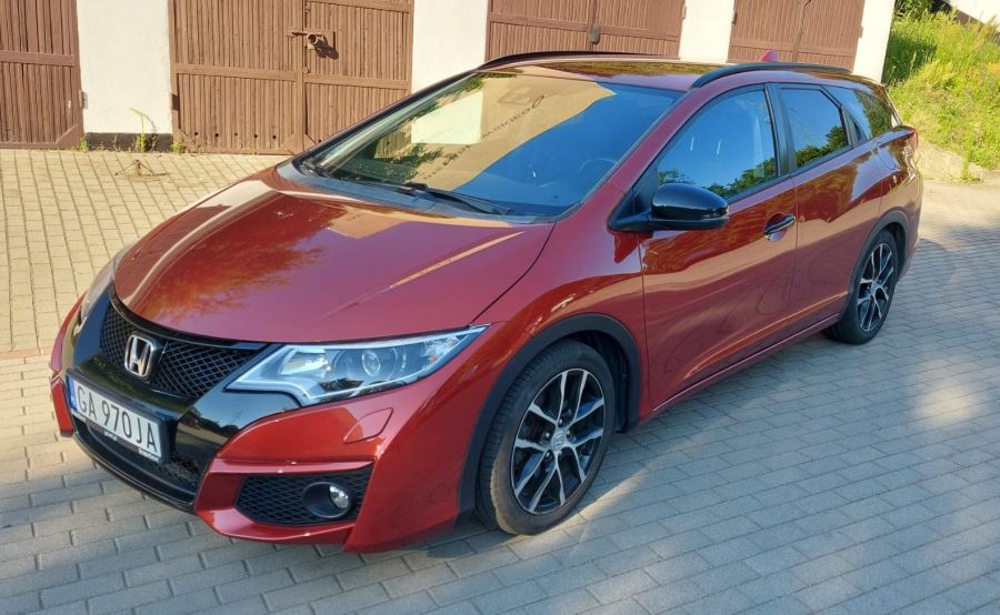 Honda Civic Tourer Sport 1,8 VTEC 142KM Automat Salon Polska Navi