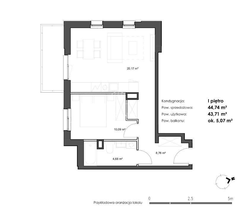 Nowe 2 pokojowe mieszkanie w Rumi Janowo: zdjęcie 94563307