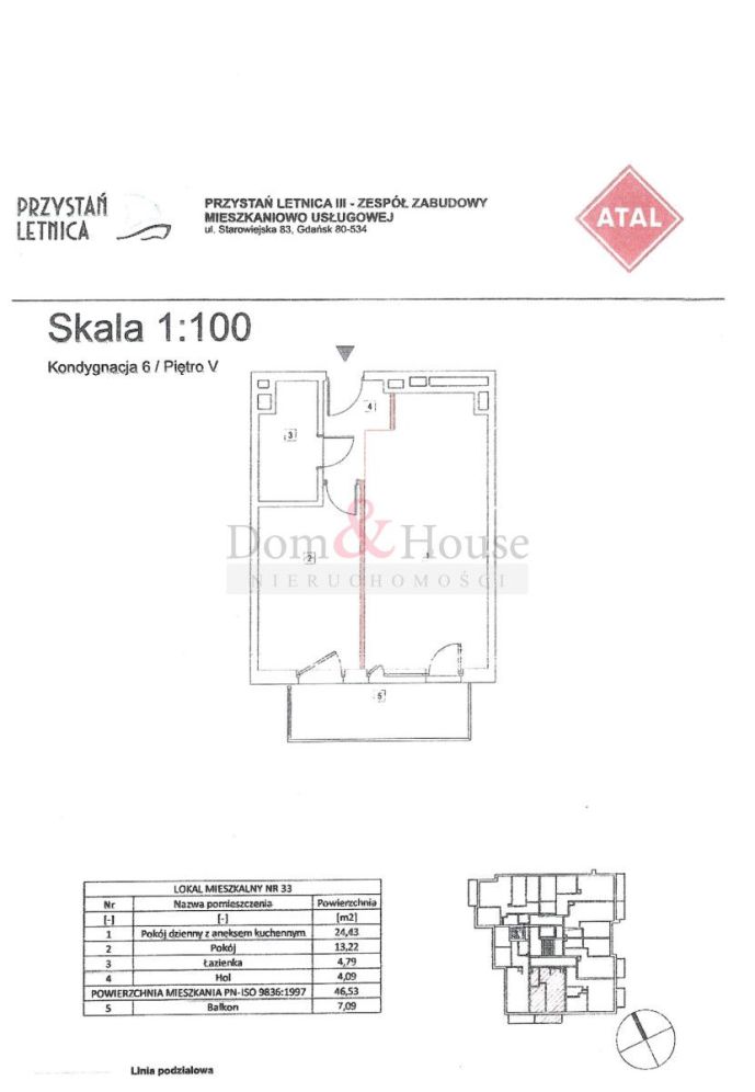 Ostatnie piętro! 2 pokoje ! Plaża! Brak PCC!: zdjęcie 94576377