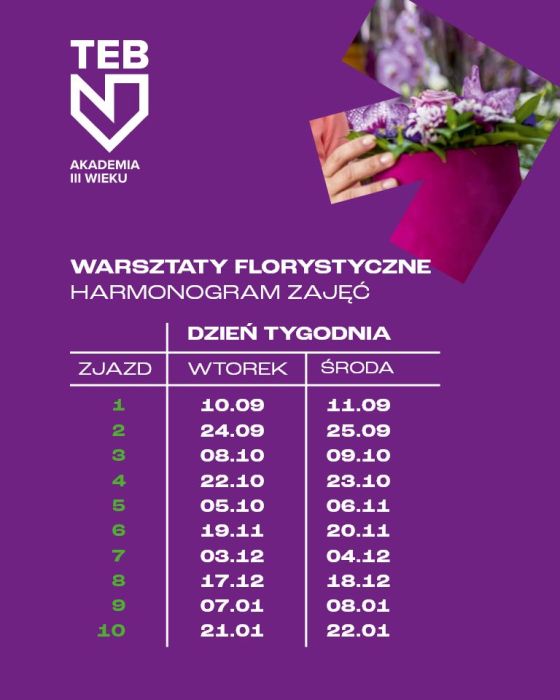 Bezpłatne Warsztaty florystyczne