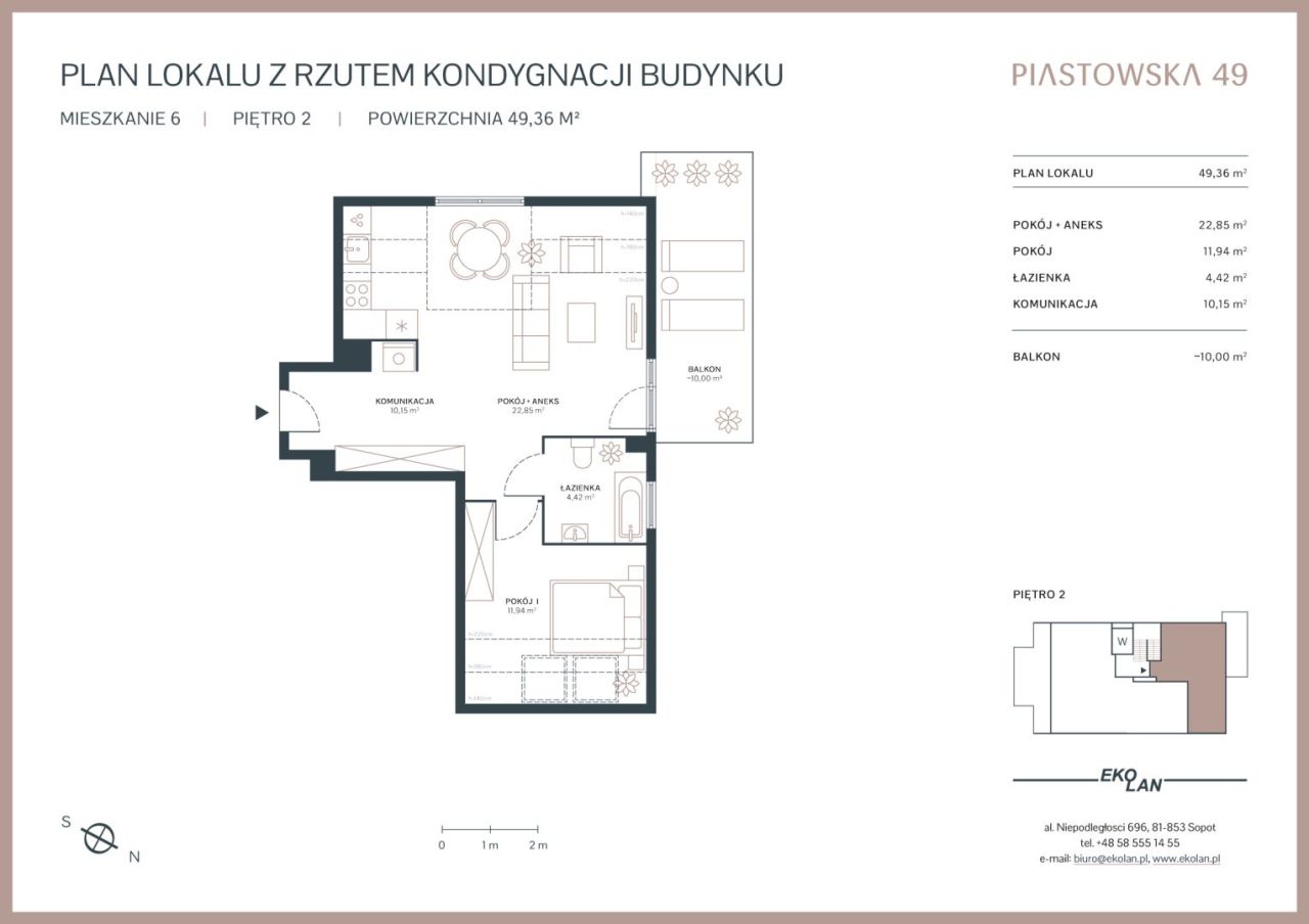 2 pokoje w eleganckiej kamienicy blisko Starej Oliwy i morza: zdjęcie 94615178