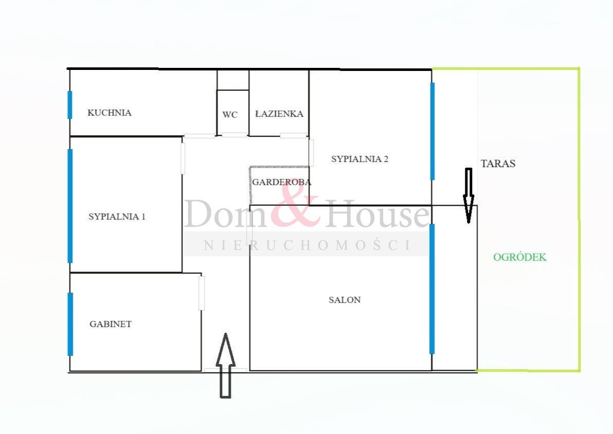 4 pokoje 85m2 z ogródkiem!: zdjęcie 94652518