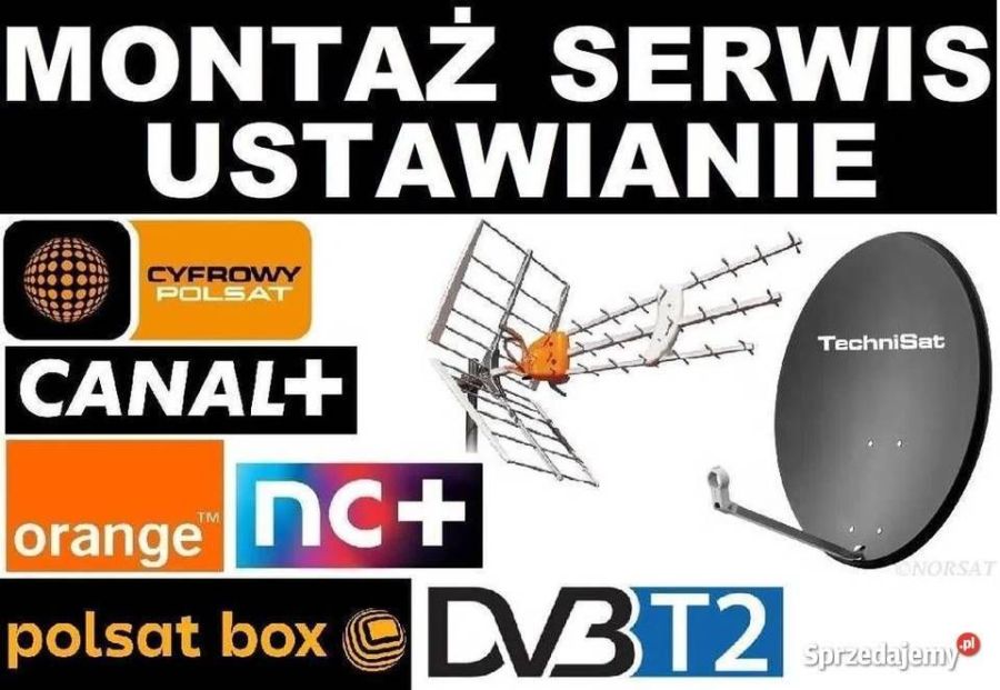Montaż Anten Sat,DVB-T2,Sieci Kablowe,5G,Starlink,Monitoring: zdjęcie 98623117