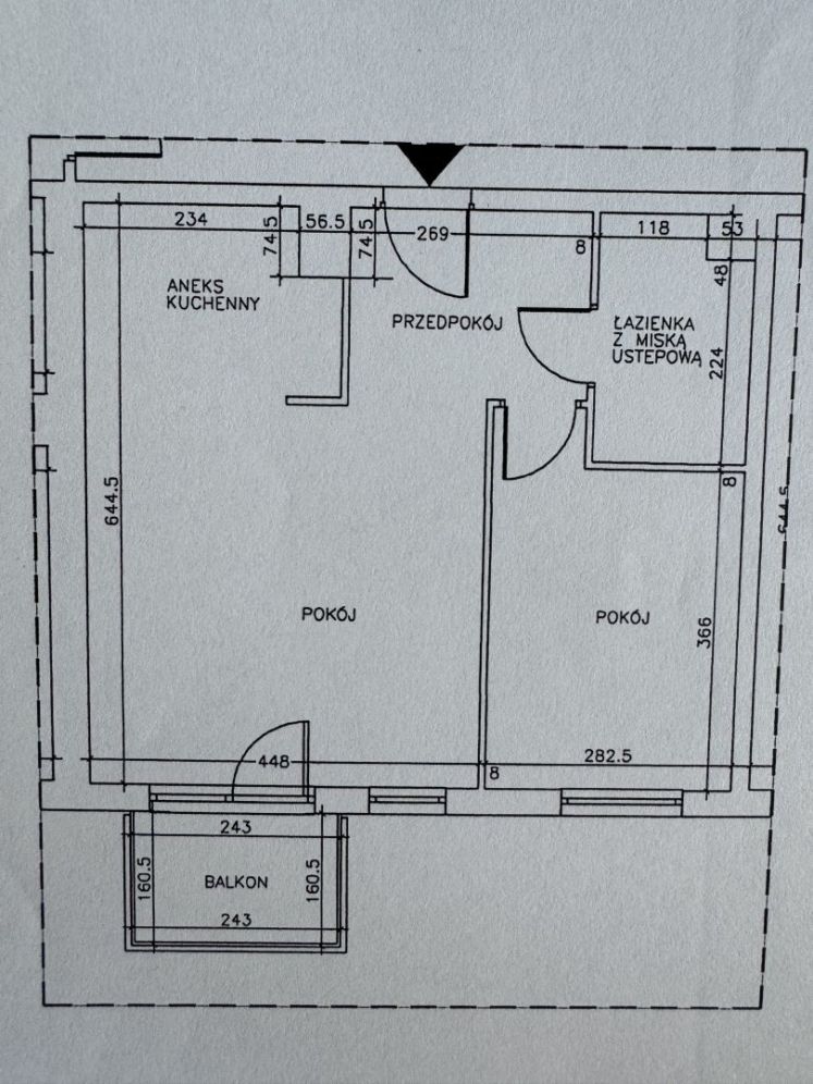 Apartament 47m2, 2-pokojowy, umeblowany: zdjęcie 94686136