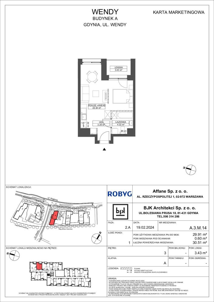 Mieszkanie 29.91 m&sup2; Gdynia Śródmieście: zdjęcie 94734935