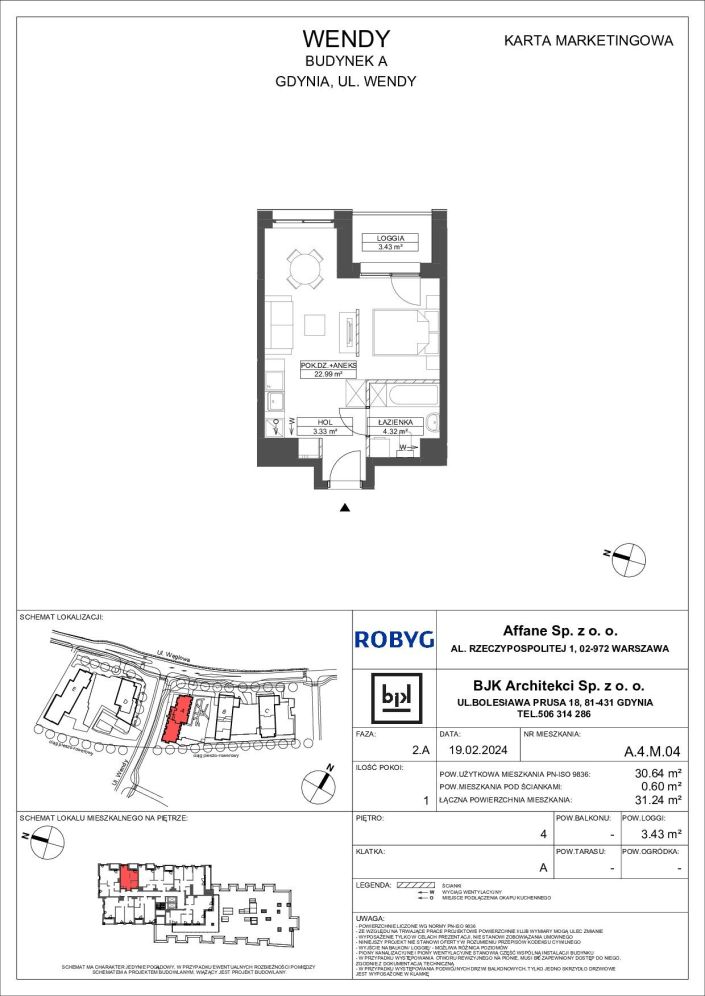 Mieszkanie 30.64 m&sup2; Gdynia Śródmieście: zdjęcie 94734949