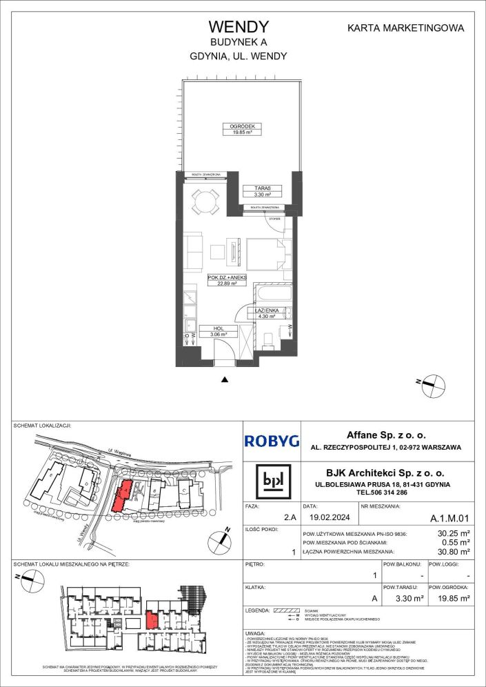 Mieszkanie 30.25 m&sup2; Gdynia Śródmieście: zdjęcie 94734954