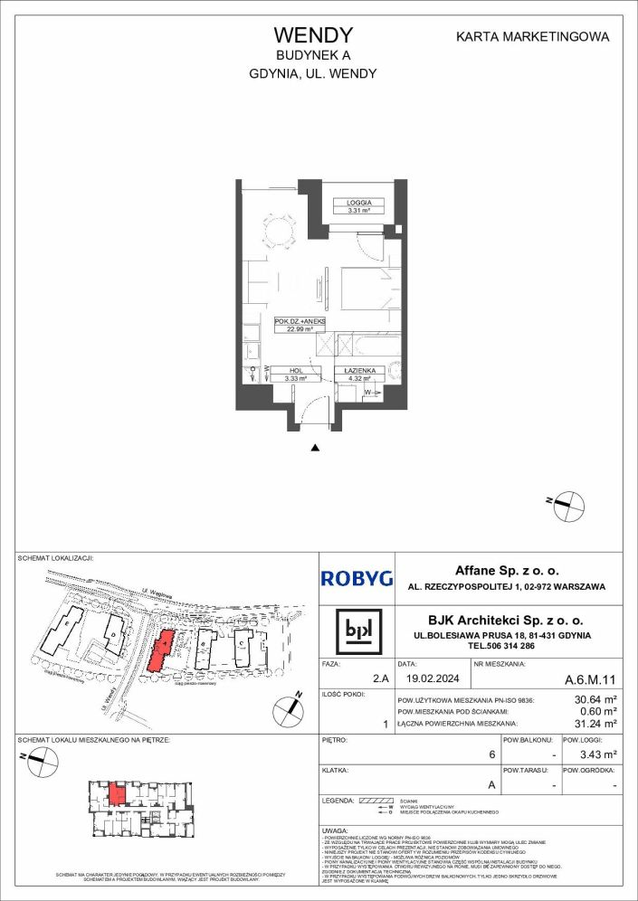 Mieszkanie 30.64 m&sup2; Gdynia Śródmieście: zdjęcie 94734966