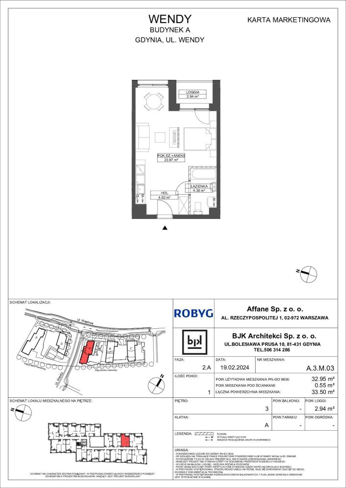 Mieszkanie 32.95 m&sup2; Gdynia Śródmieście: zdjęcie 94734967