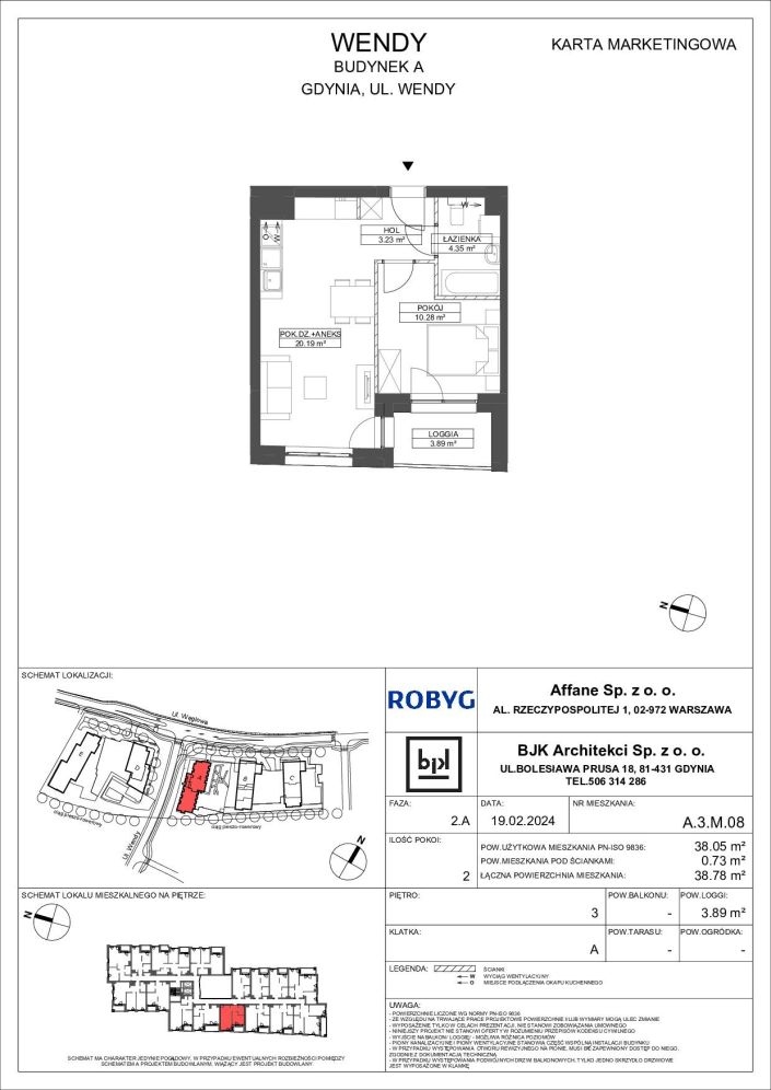 Mieszkanie 38.05 m&sup2; Gdynia Śródmieście: zdjęcie 94734972