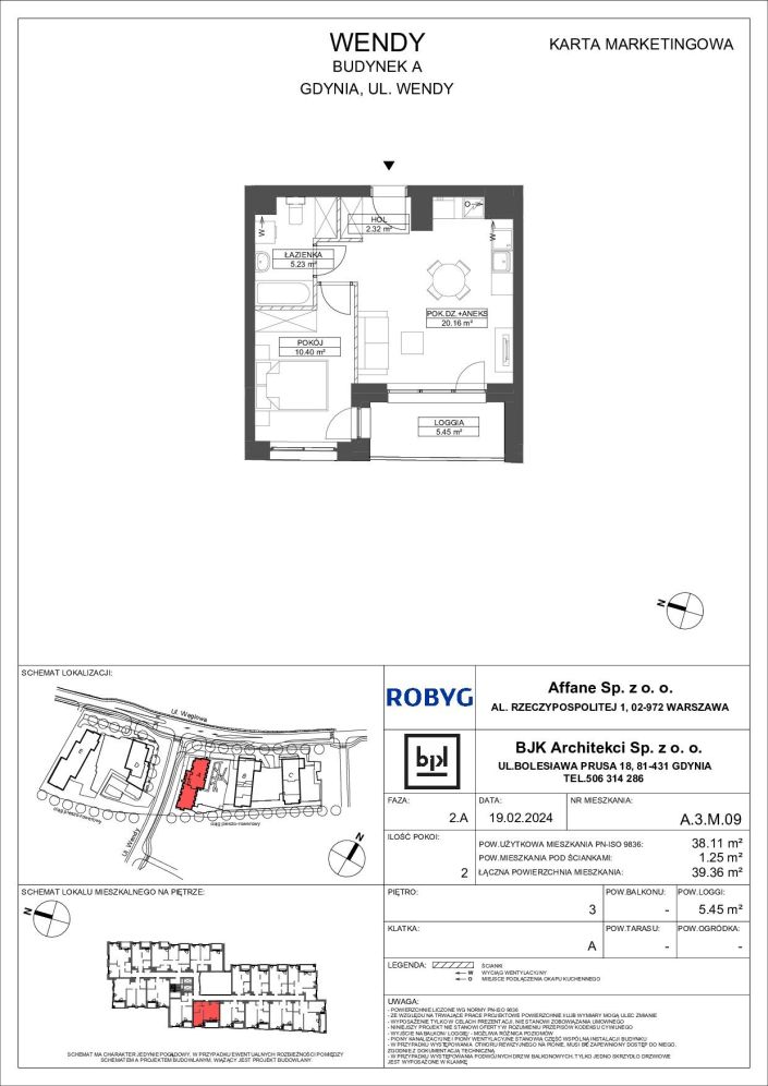 Mieszkanie 38.11 m&sup2; Gdynia Śródmieście: zdjęcie 94734973