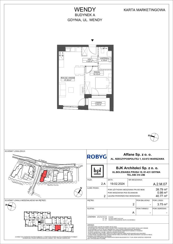 Mieszkanie 39.79 m&sup2; Gdynia Śródmieście: zdjęcie 94734978