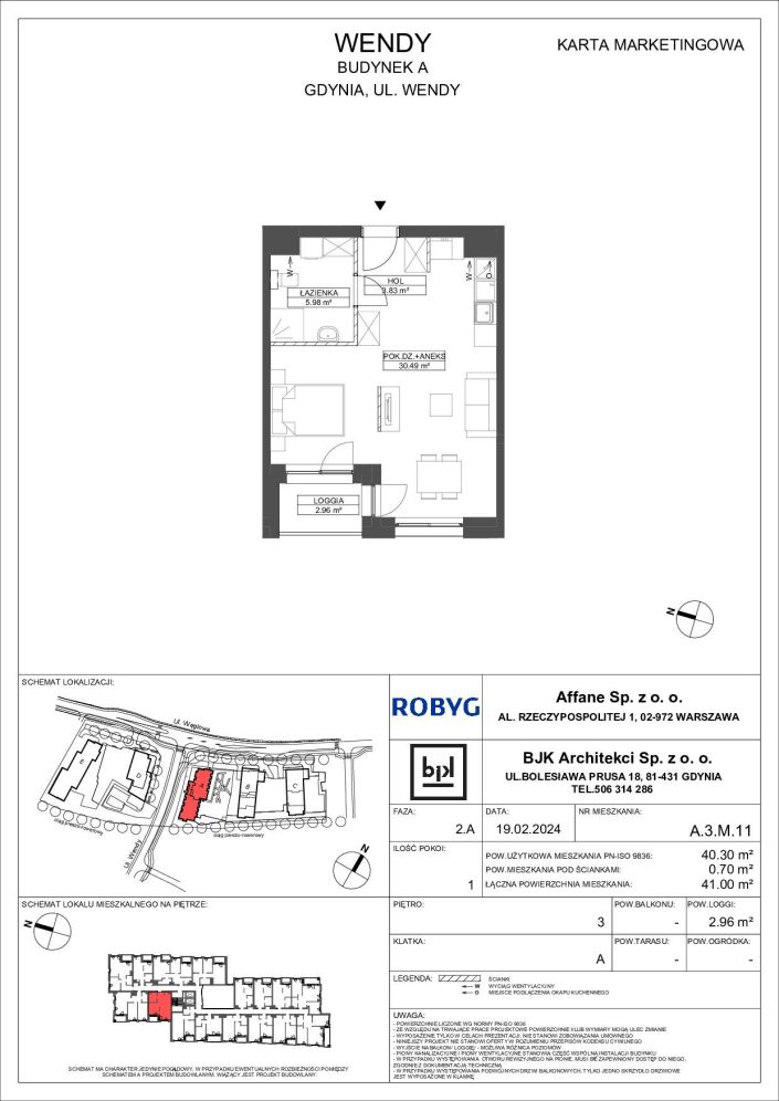 Mieszkanie 40.3 m&sup2; Gdynia Śródmieście: zdjęcie 94734979