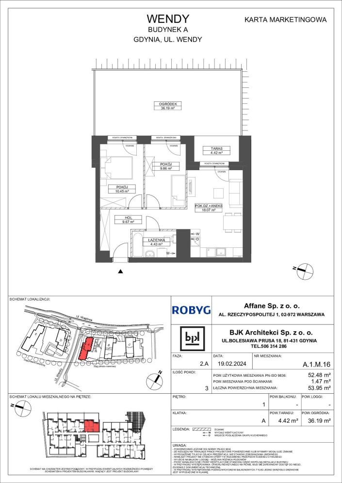 Mieszkanie 52.48 m&sup2; Gdynia Śródmieście: zdjęcie 94735006