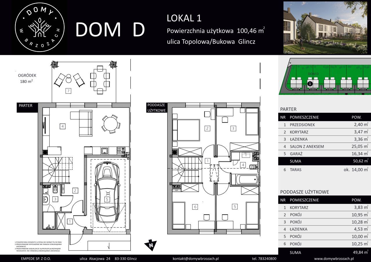 5 pokojowy dom z ogrodem i garażem: zdjęcie 94744281