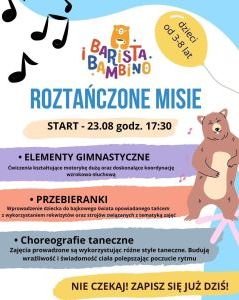 Zajęcia taneczne Roztańczone Misie