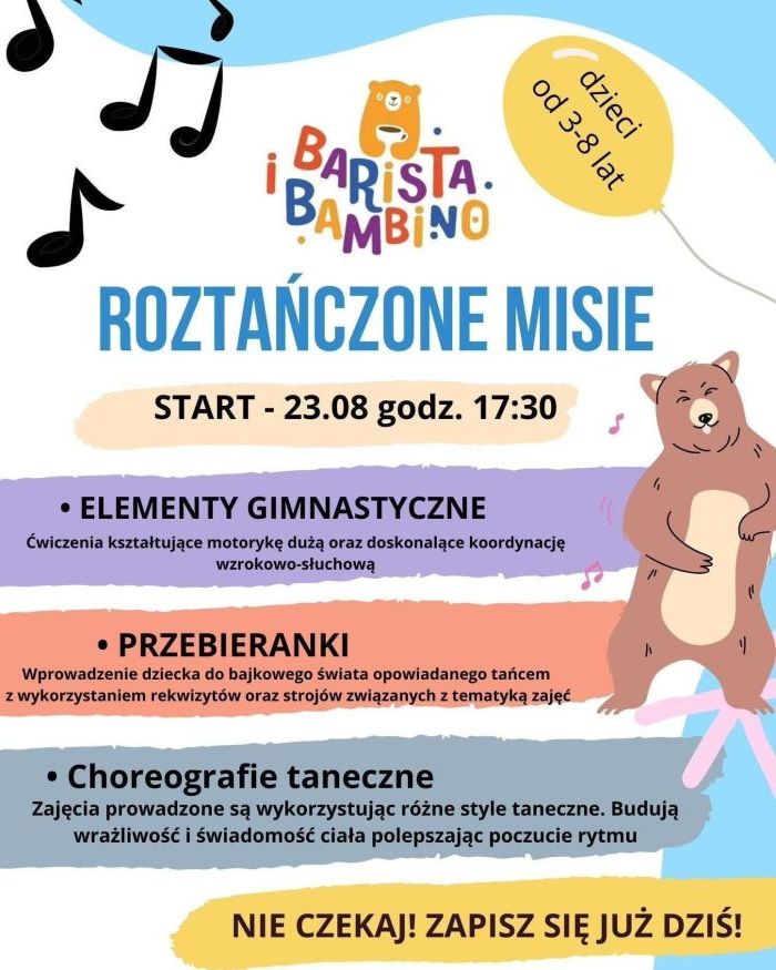 Zajęcia taneczne Roztańczone Misie: zdjecie 65816446