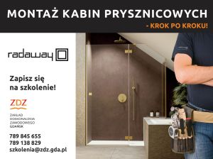 Montaż kabin prysznicowych Radaway