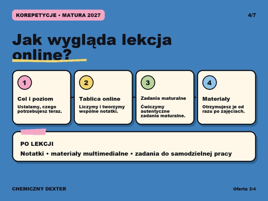 Korepetycje z chemii. Przygotowanie do matury u studenta Medycyny.: zdjecie 99284691