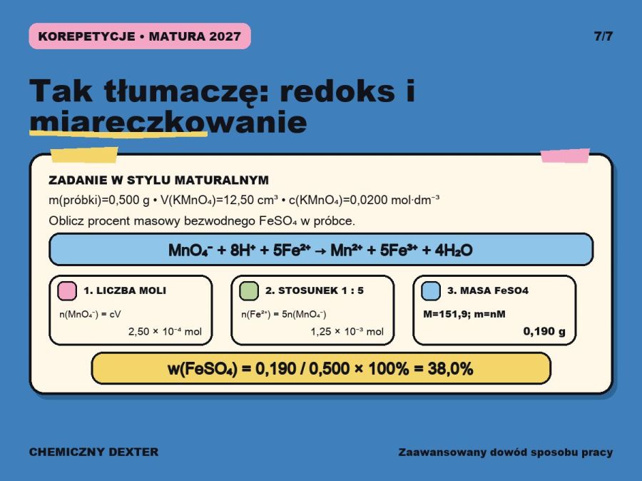 Korepetycje z chemii. Przygotowanie do matury u studenta Medycyny.: zdjecie 99284694