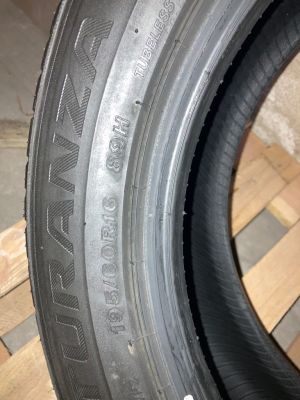 4 opony Bridgestone Turanza 195/60R16, 24r, letnie, stan bdb