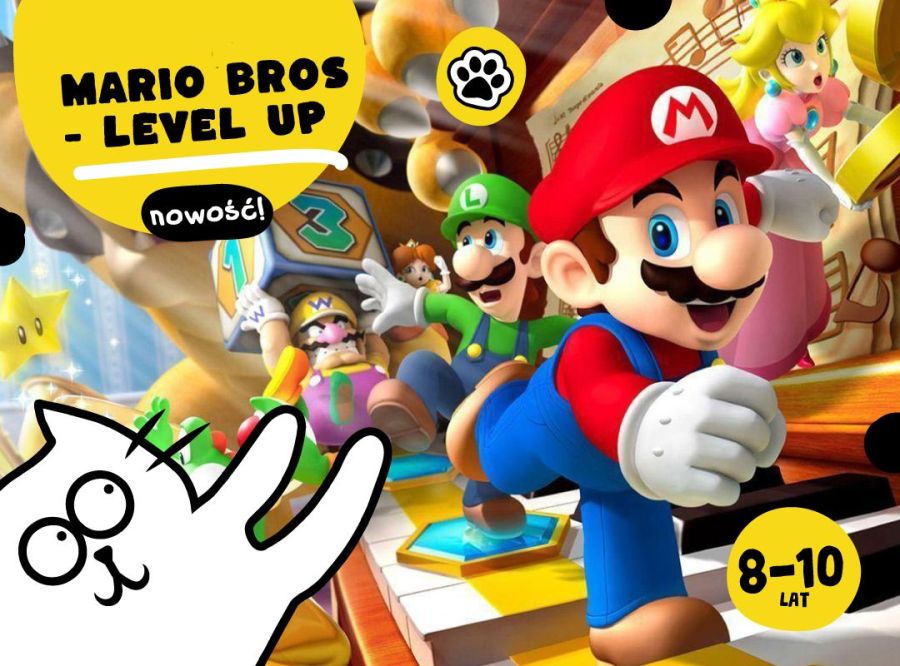 Mario Bros Level Up! - urodzinki dla dzieci 8-10 lat