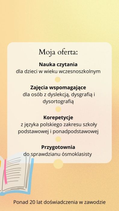 Język polski korepetycje