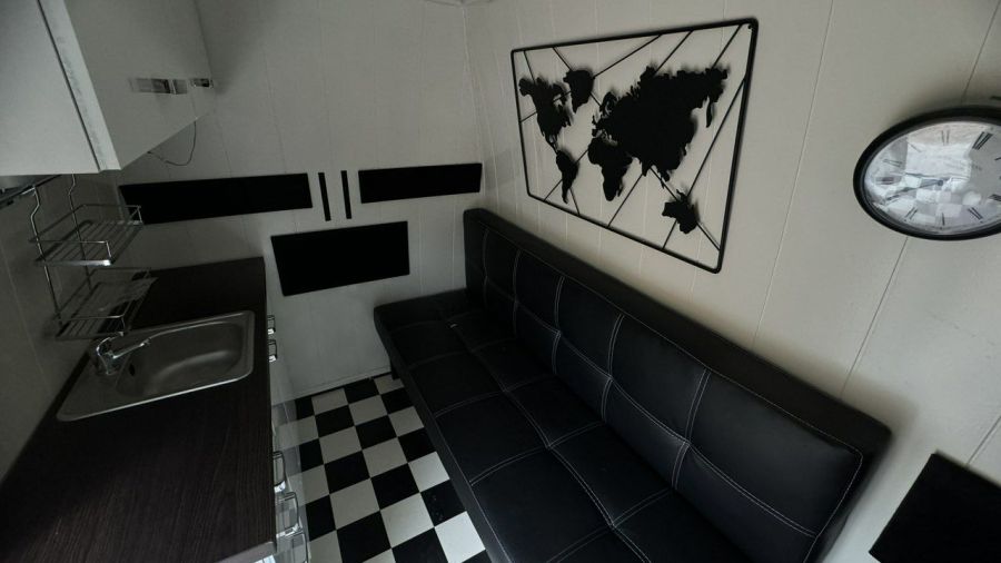 Renault Trafic Kamper long WC tv kuchenka lodówka przetwornica  markiza x2 łóżko: zdjecie 97673418