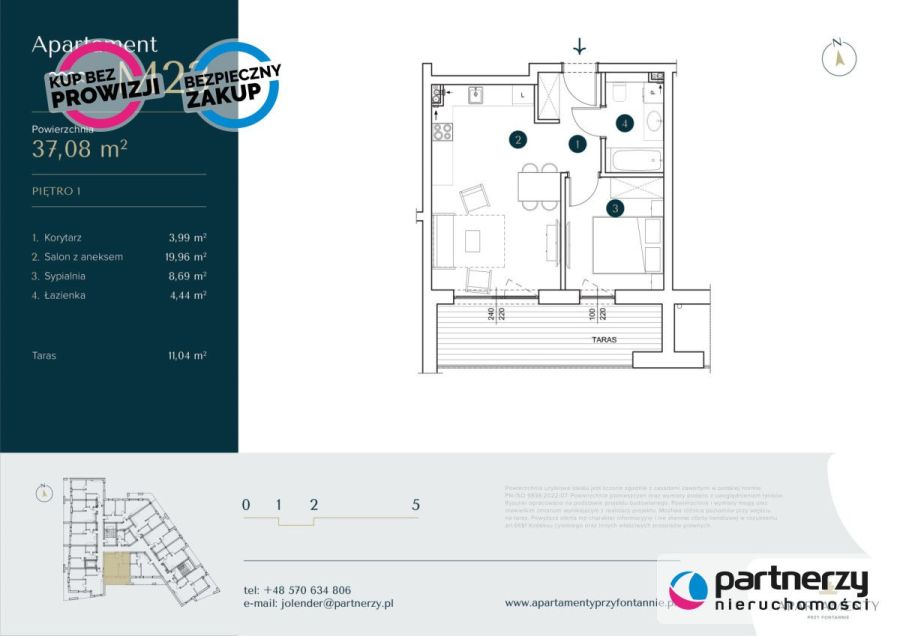 Apartamenty przy Fontannie Krynica Morska: zdjecie 95385214