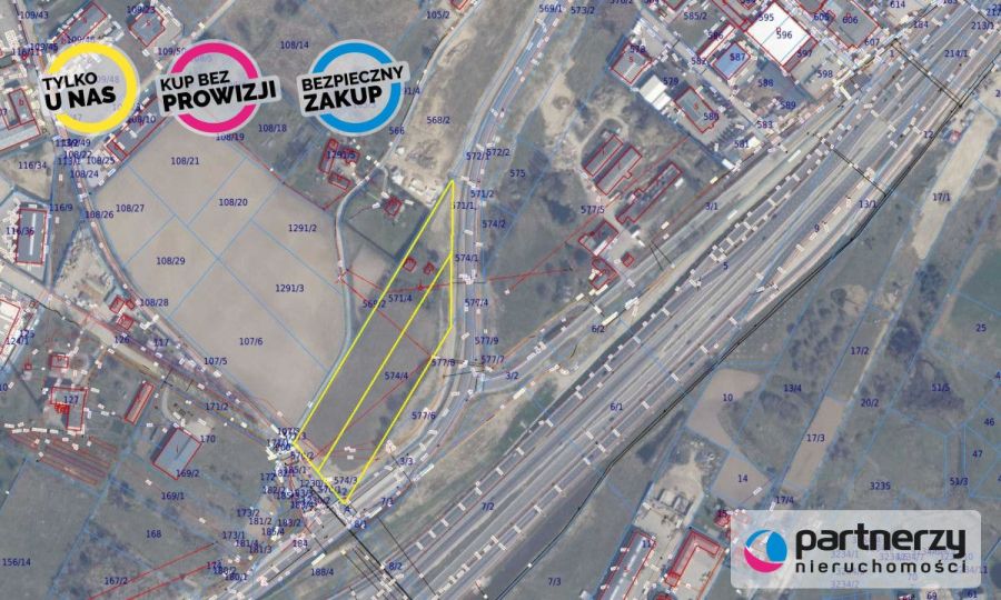 Działka usługowo-produkcyjna tuż przy trasie S6.: zdjecie 95862989